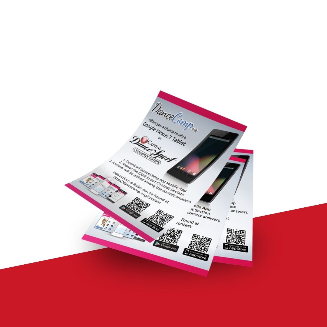 500 Flyers A3 Real Size, 115 GSM Glossy Paper