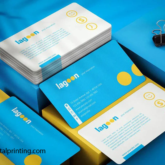 1000 Business Cards, Matt Laminated, Round Corner