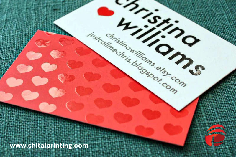 1000 Business Cards, Matt Laminated, Gold Foil