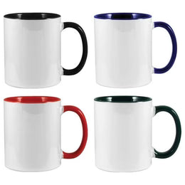 35 Two Tone Ceramic Mugs