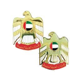 50 UAE Falcon Badges with Magnet - Flat Badges