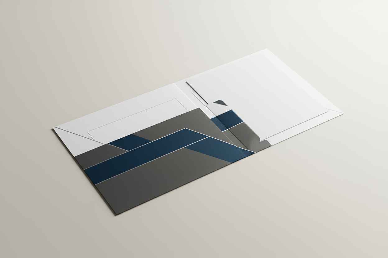 A4 Folder mockup