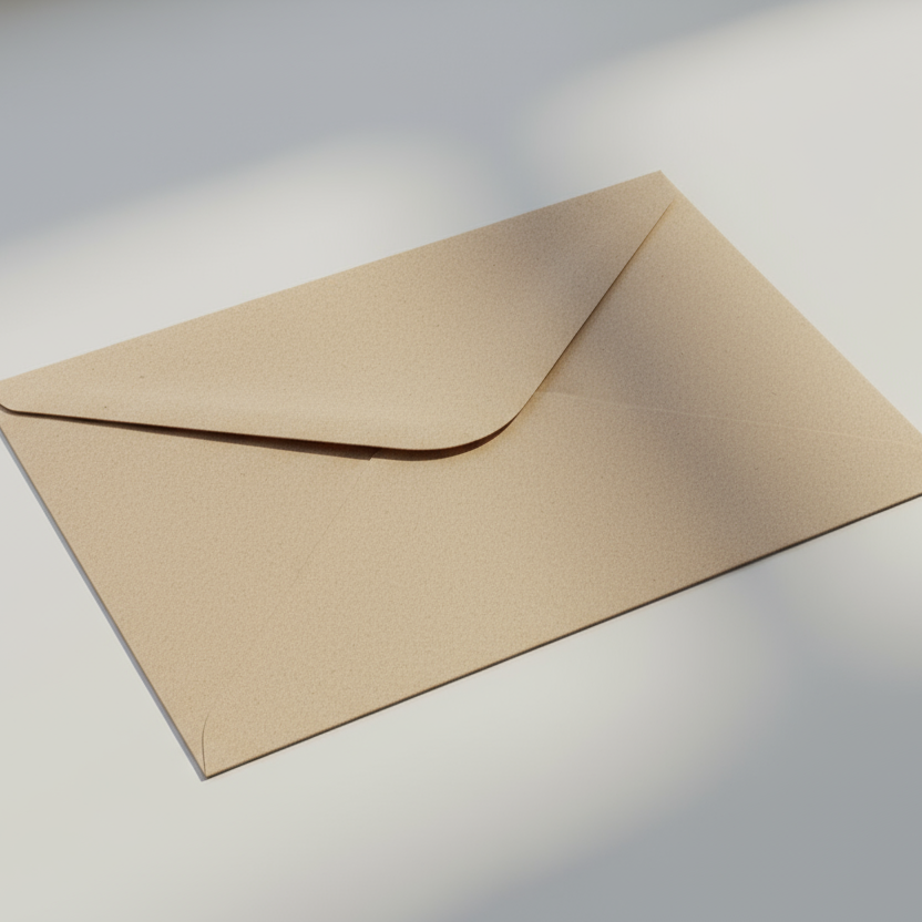 A5 ENvelop mockup