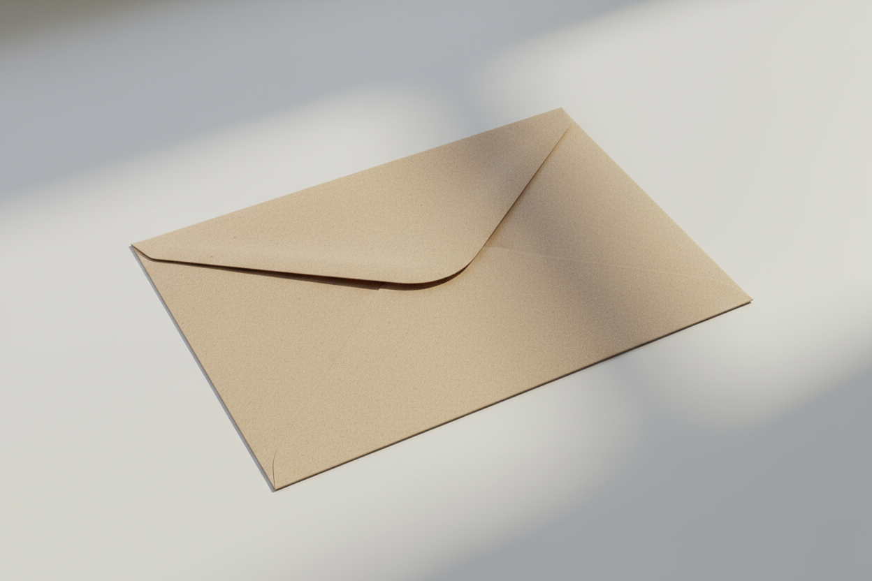 A5 ENvelop mockup