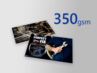 1000 Business Cards, Matt Laminated, 350 gsm