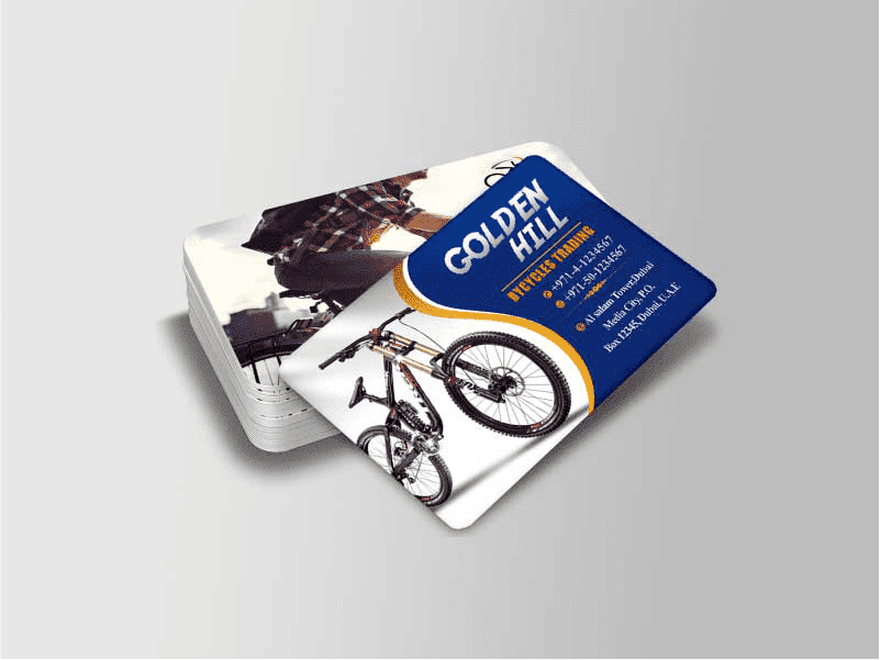 1000 Business Cards, Rounded Corner Spot UV Velvet Lamination 760 mic - Thick