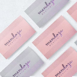 200 Debossed Business Card with Special Texture Paper