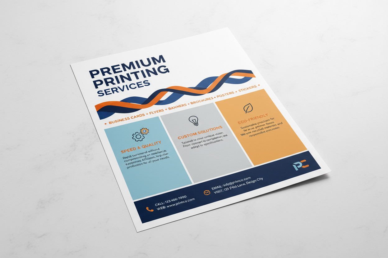 need Write up and mock design 