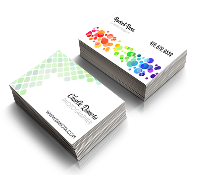 500 Business Cards, Matt Laminated, 350 gsm