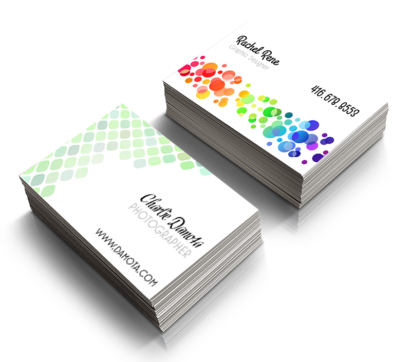 500 Business Cards, Matt Laminated, 350 gsm