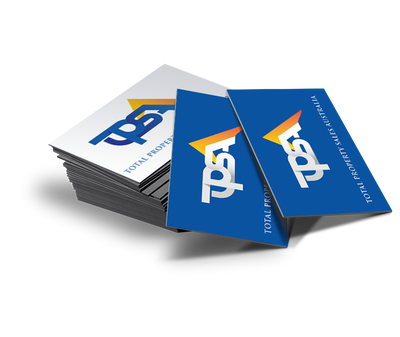 1000 Custom Shape Business Cards, Matt Laminated 400 GSM